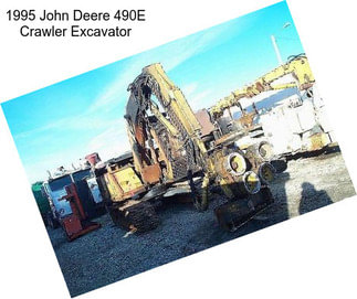 1995 John Deere 490E Crawler Excavator
