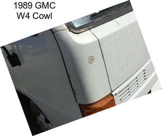 1989 GMC W4 Cowl