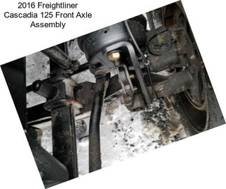 2016 Freightliner Cascadia 125 Front Axle Assembly