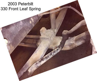 2003 Peterbilt 330 Front Leaf Spring