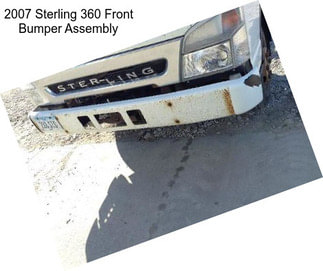 2007 Sterling 360 Front Bumper Assembly