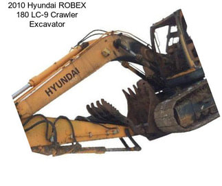 2010 Hyundai ROBEX 180 LC-9 Crawler Excavator