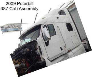 2009 Peterbilt 387 Cab Assembly