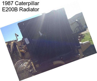 1987 Caterpillar E200B Radiator