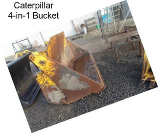 Caterpillar 4-in-1 Bucket