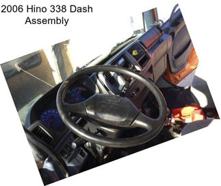 2006 Hino 338 Dash Assembly