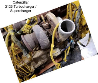 Caterpillar 3126 Turbocharger / Supercharger