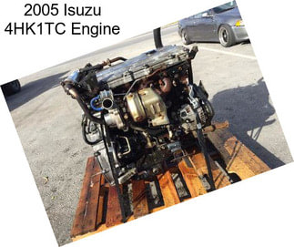 2005 Isuzu 4HK1TC Engine