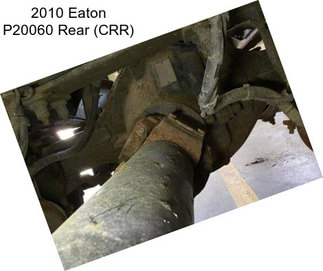 2010 Eaton P20060 Rear (CRR)