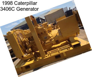 1998 Caterpillar 3406C Generator