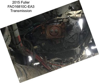 2015 Fuller FAO16810C-EA3 Transmission