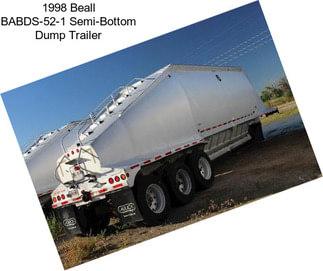 1998 Beall BABDS-52-1 Semi-Bottom Dump Trailer