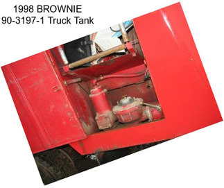 1998 BROWNIE 90-3197-1 Truck Tank