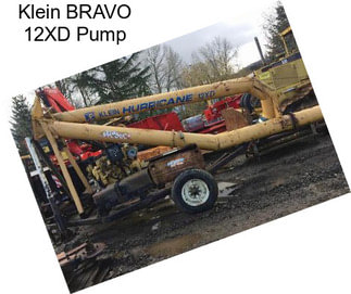Klein BRAVO 12XD Pump