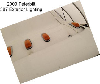 2009 Peterbilt 387 Exterior Lighting