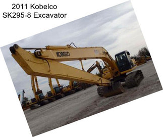 2011 Kobelco SK295-8 Excavator
