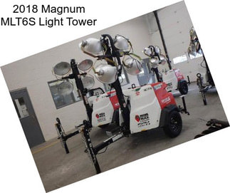 2018 Magnum MLT6S Light Tower