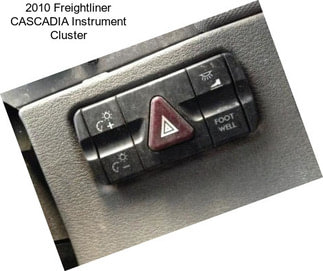 2010 Freightliner CASCADIA Instrument Cluster