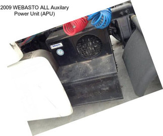 2009 WEBASTO ALL Auxilary Power Unit (APU)