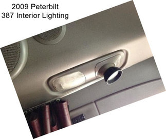 2009 Peterbilt 387 Interior Lighting