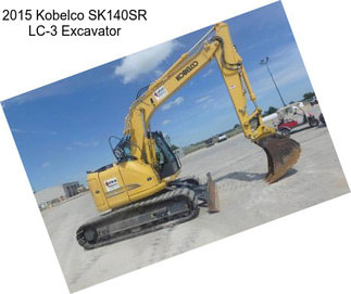 2015 Kobelco SK140SR LC-3 Excavator