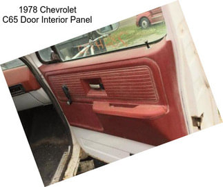 1978 Chevrolet C65 Door Interior Panel