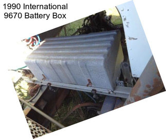 1990 International 9670 Battery Box