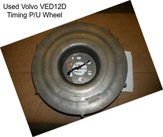 Used Volvo VED12D Timing P/U Wheel