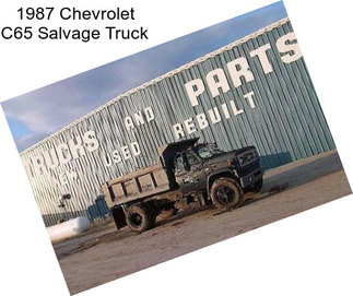 1987 Chevrolet C65 Salvage Truck