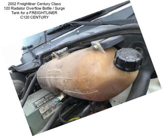 2002 Freightliner Century Class 120 Radiator Overflow Bottle / Surge Tank for a FREIGHTLINER C120 CENTURY