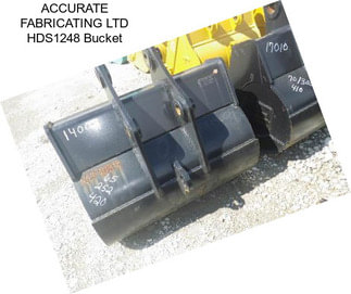 ACCURATE FABRICATING LTD HDS1248 Bucket