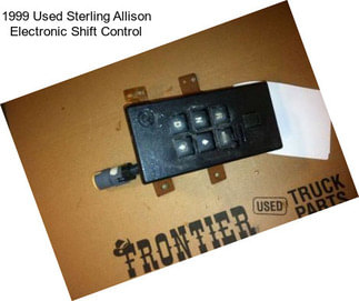 1999 Used Sterling Allison Electronic Shift Control