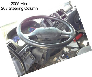 2005 Hino 268 Steering Column