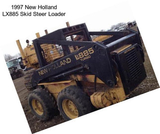 1997 New Holland LX885 Skid Steer Loader