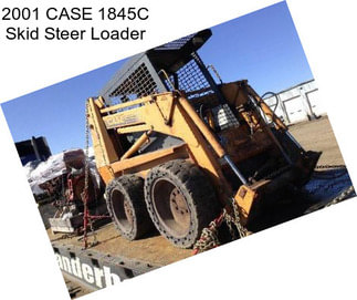 2001 CASE 1845C Skid Steer Loader