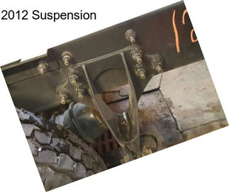 2012 Suspension