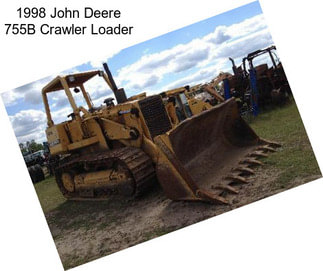 1998 John Deere 755B Crawler Loader