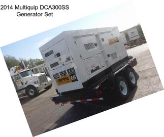 2014 Multiquip DCA300SS Generator Set