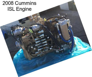 2008 Cummins ISL Engine