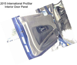 2015 International ProStar Interior Door Panel
