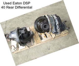 Used Eaton DSP 40 Rear Differential