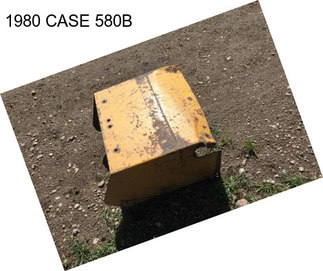 1980 CASE 580B