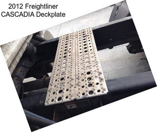2012 Freightliner CASCADIA Deckplate