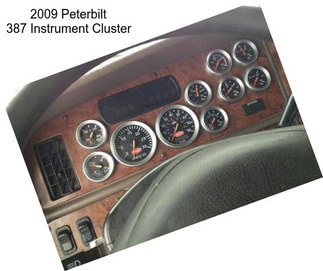 2009 Peterbilt 387 Instrument Cluster