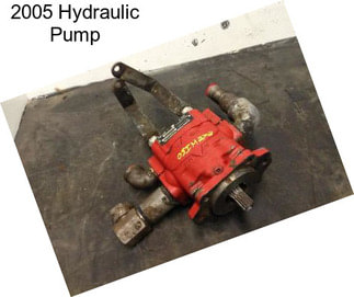 2005 Hydraulic Pump