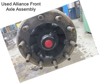 Used Alliance Front Axle Assembly