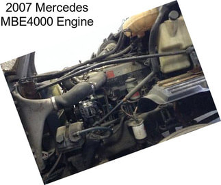 2007 Mercedes MBE4000 Engine