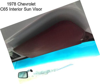 1978 Chevrolet C65 Interior Sun Visor