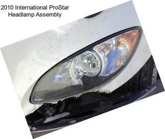 2010 International ProStar Headlamp Assembly