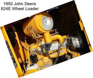 1992 John Deere 624E Wheel Loader